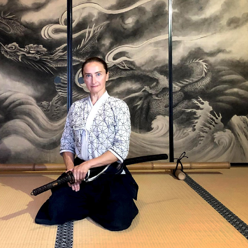 Anna Ogawa na tatami