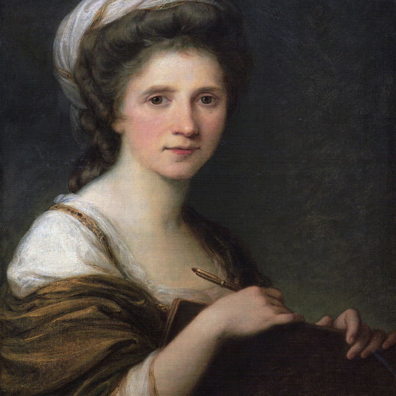 Angelika Kauffmann - Self Portrait - 1784